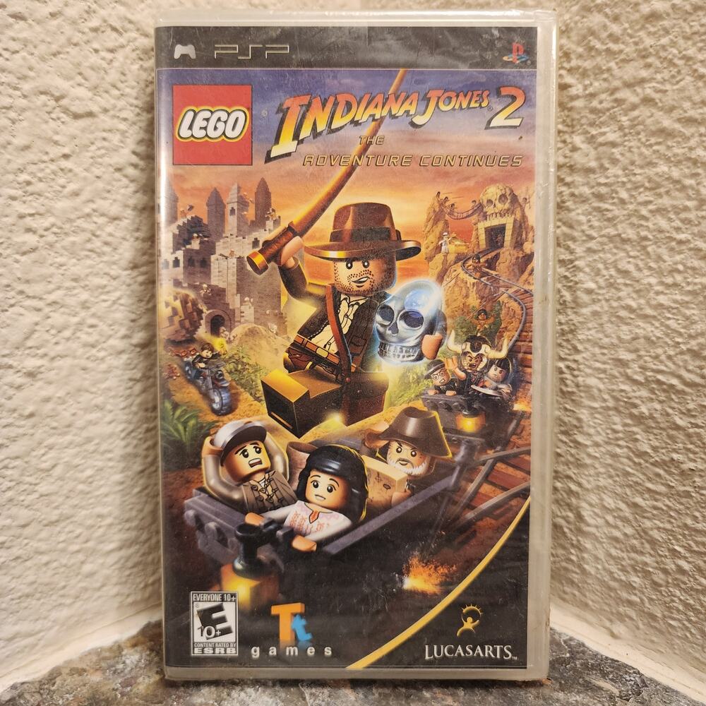 Game - LEGO Indiana Jones 2: The Adventure Continues (NEW) - PSP